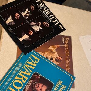 Luciano Pavarotti three album albums